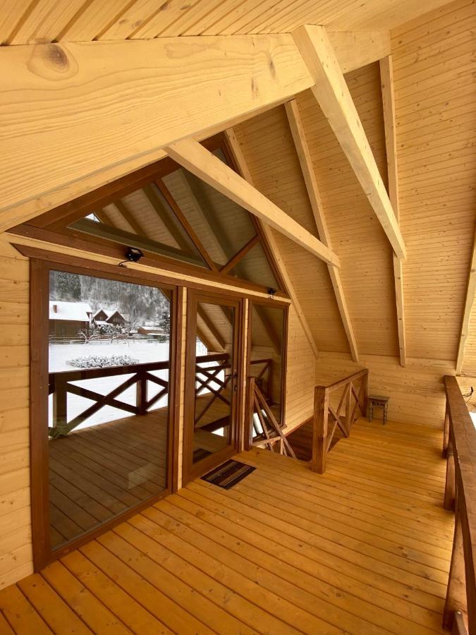 Chalet Pidstromom Mykulyčyn Exteriér fotografie