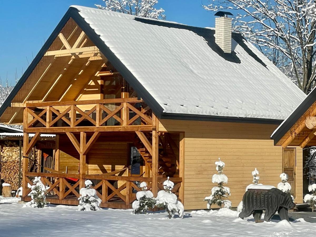 Vila Chalet Pidstromom Mykulyčyn Exteriér fotografie